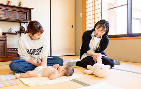 子育てで役に立つことばかりのレッスン内容